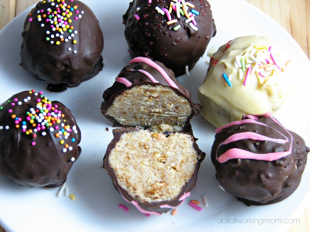 Easy Cake balls