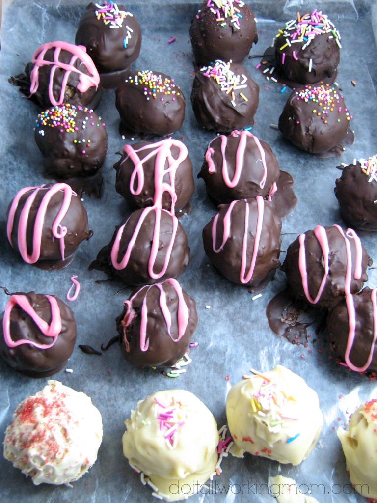 Easy Cake balls