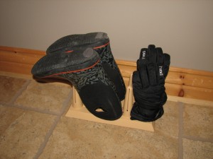 boots and mitts drying rack