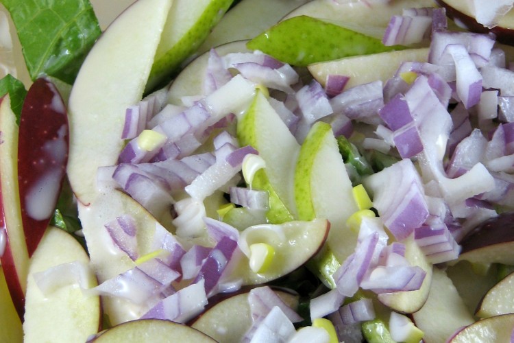 Pear Apple Salad