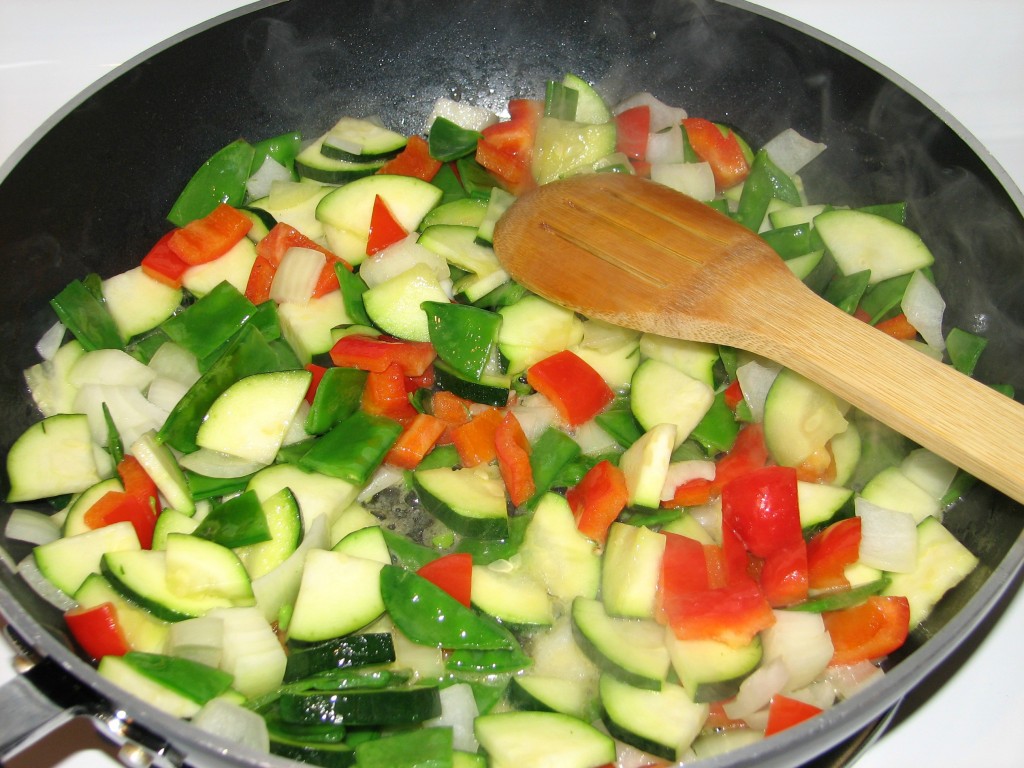 Pesto and Vegetable Pasta