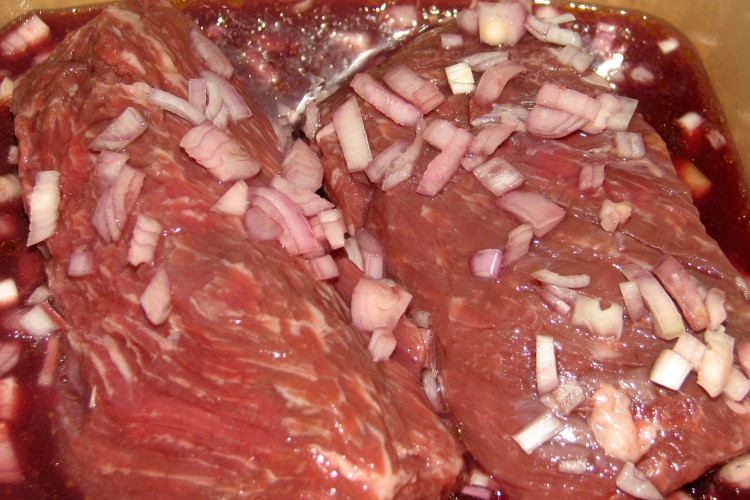Pan Seared Flank Steak
