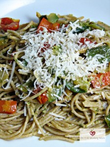 Pesto and Vegetable Pasta