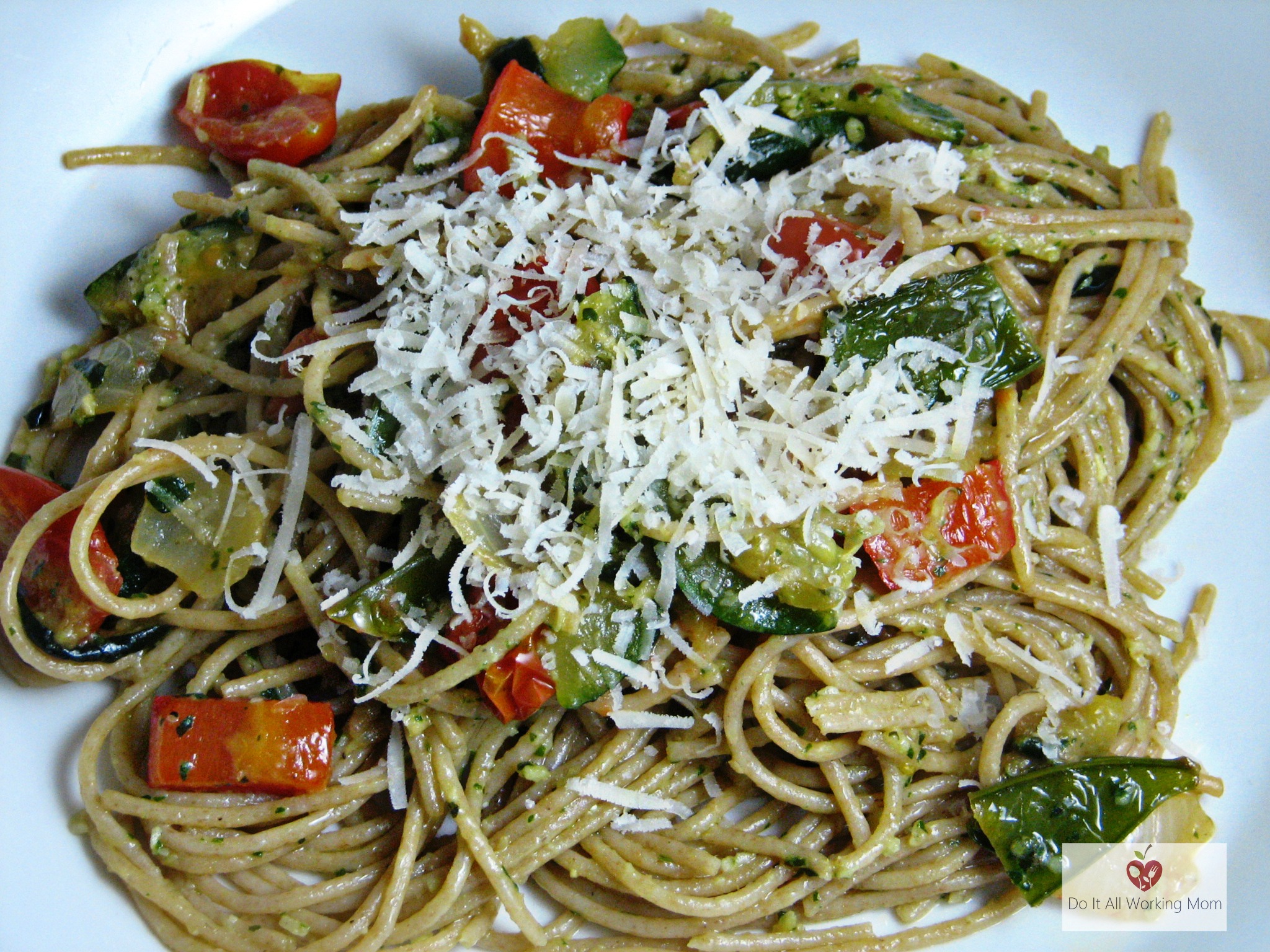 Pesto and Vegetable Pasta Recipe