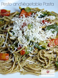 Pesto and Vegetable Pasta