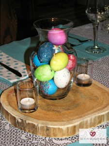 Simple Easter Table Setting