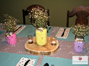 Simple Easter Table Setting