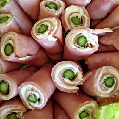 Easy Ham Asparagus Appetizers