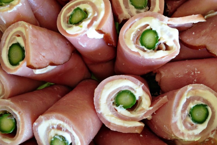 Easy Ham Asparagus Appetizers