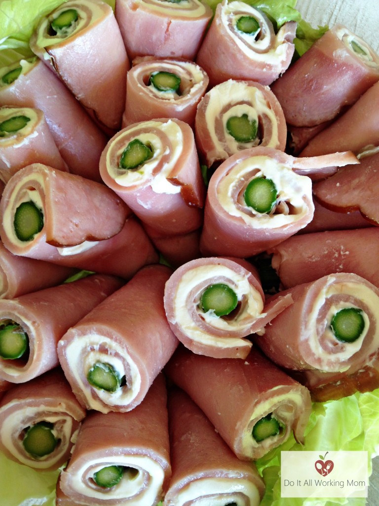 Easy Ham Asparagus Appetizers - Do It All Working Mom