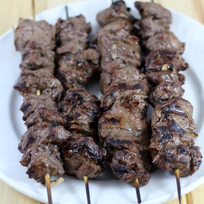 Beef Tenderloin Kabobs