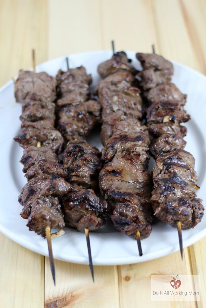 Beef Tenderloin Kabobs