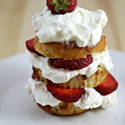 Cupcake Strawberry Shortcake