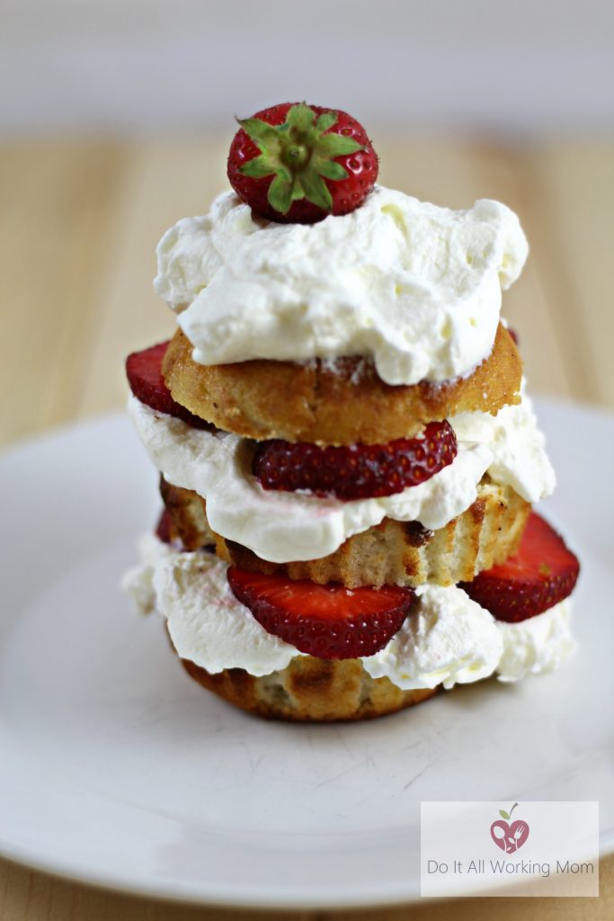 Cupcake Strawberry Shortcake