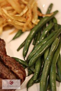 Foil Green Beans on the Grill