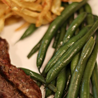 Foil Green Beans on the Grill