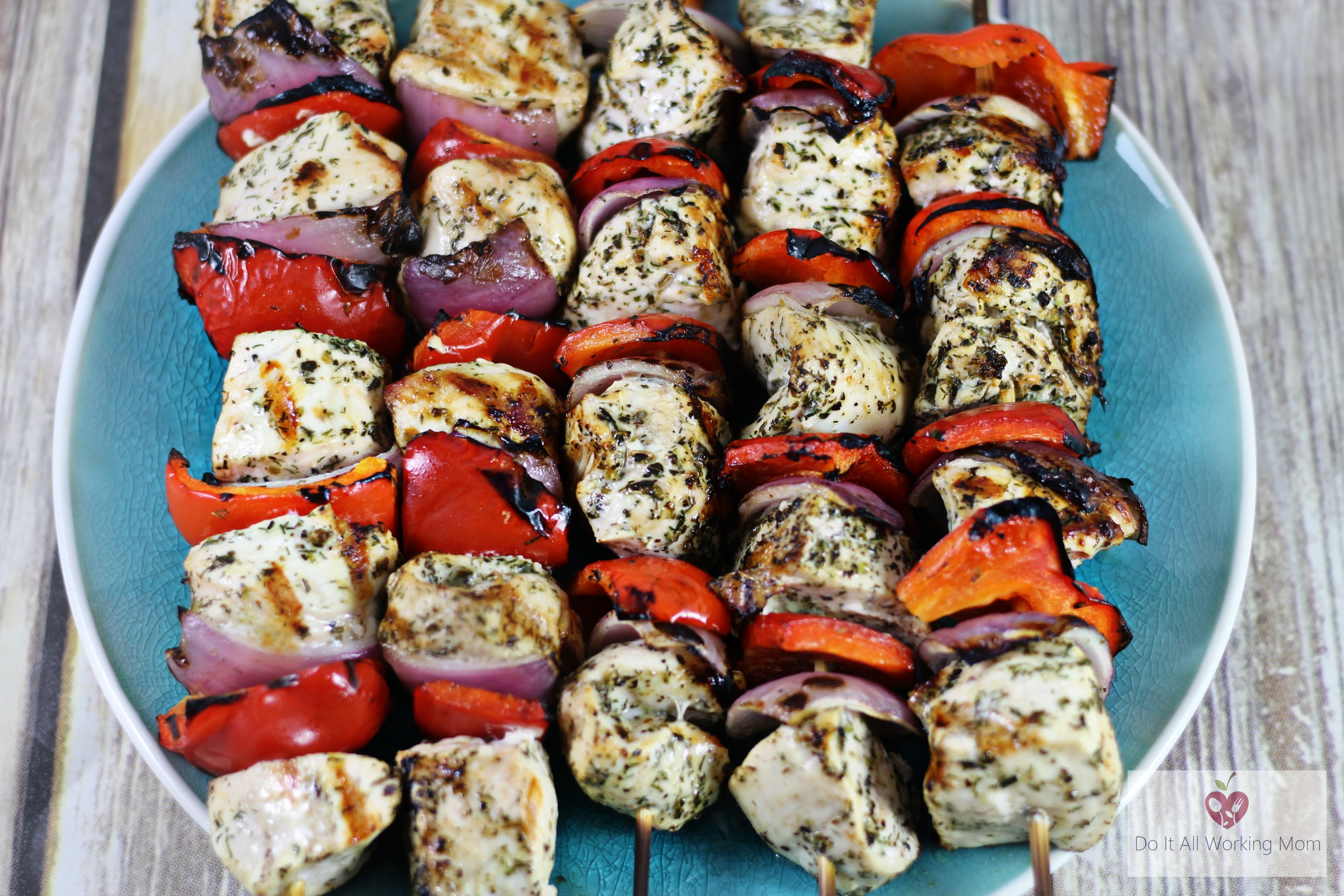 Grilled Chicken Kabobs