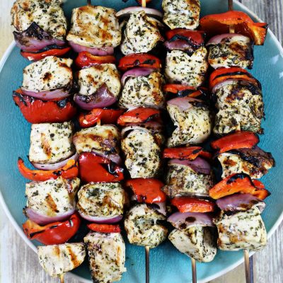 Grilled Chicken Kabobs