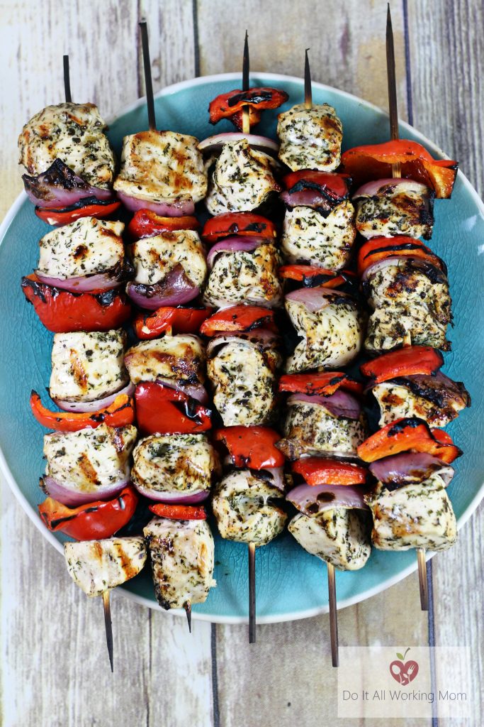 Grilled Chicken Kabobs