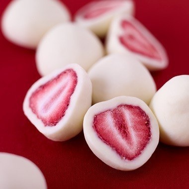 Frozen Strawberries and Yogurt