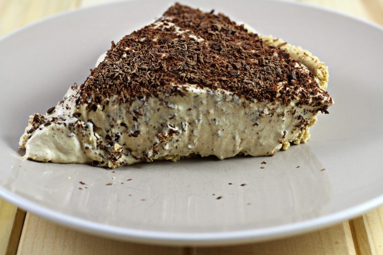 reek Yogurt No-Bake Coffee Cheesecake