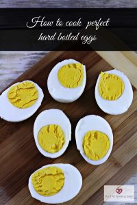 perfect hard boiled eggs