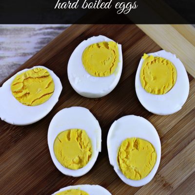 How to cook the perfect hard boiled eggs