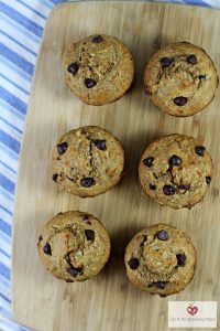 banana chocolate chip muffins