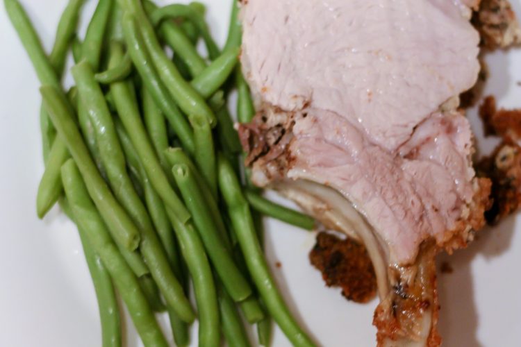 Roasted Rack of Pork