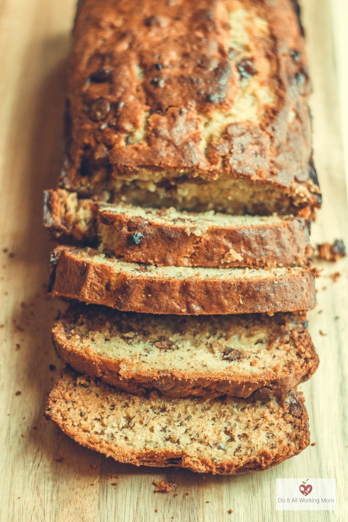 Chocolate chip banana bread