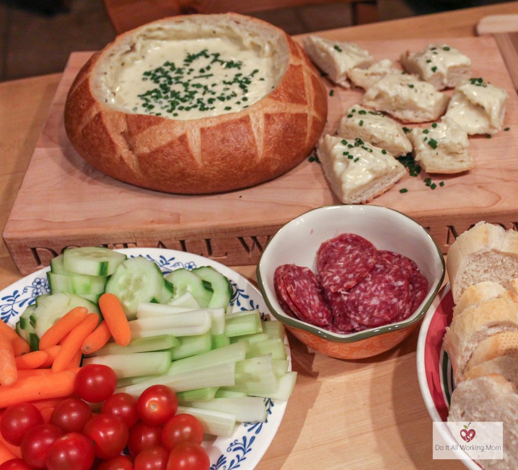 Brie in Sourdough Bread Bowl Recipe