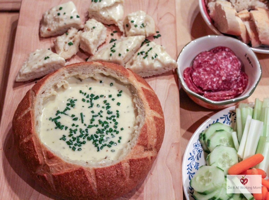 Brie in Sourdough Bread Bowl Recipe