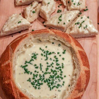 Brie in Sourdough Bread Bowl Recipe