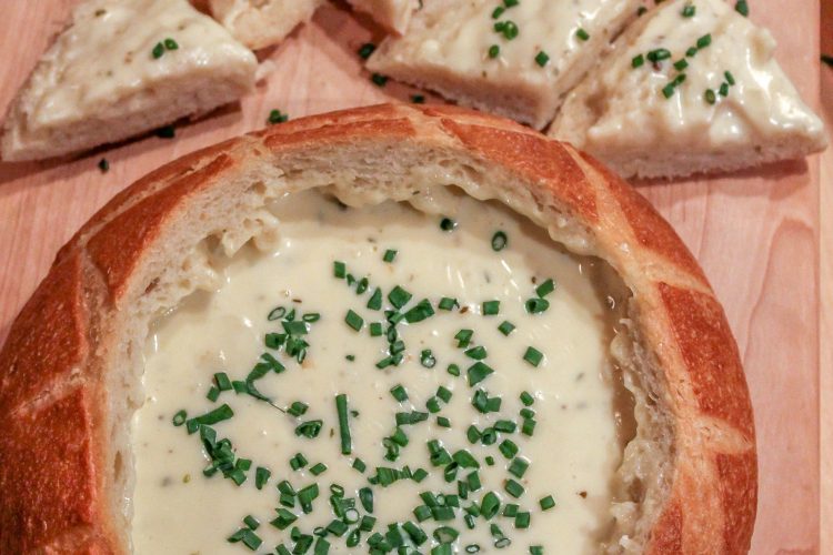 Brie in Sourdough Bread Bowl Recipe