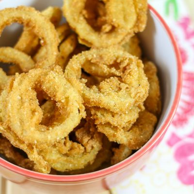 Homemade Crispy Onion Rings