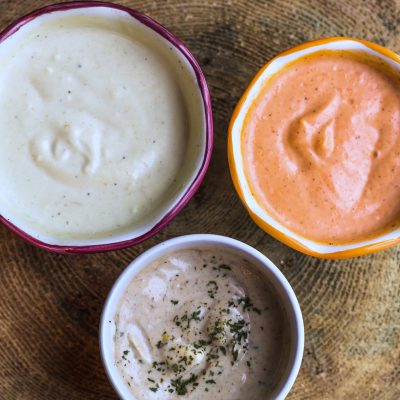 3 Easy Fondue Dipping Sauces