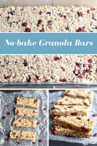 No-bake Granola Bar Recipe