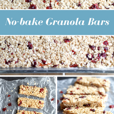 No-bake Granola Bar Recipe