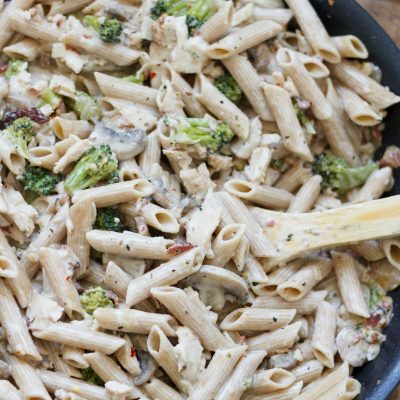 Creamy Chicken Bacon Pasta