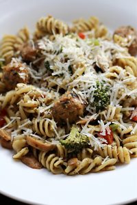 Spicy Italian Sausage Pasta