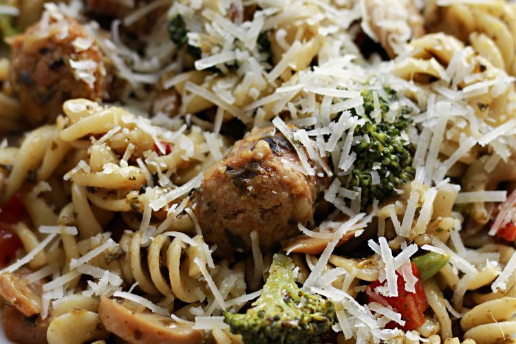 Spicy Italian Sausage Pasta