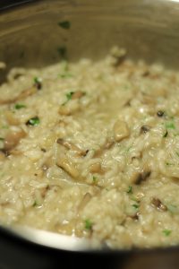 Mushroom Risotto